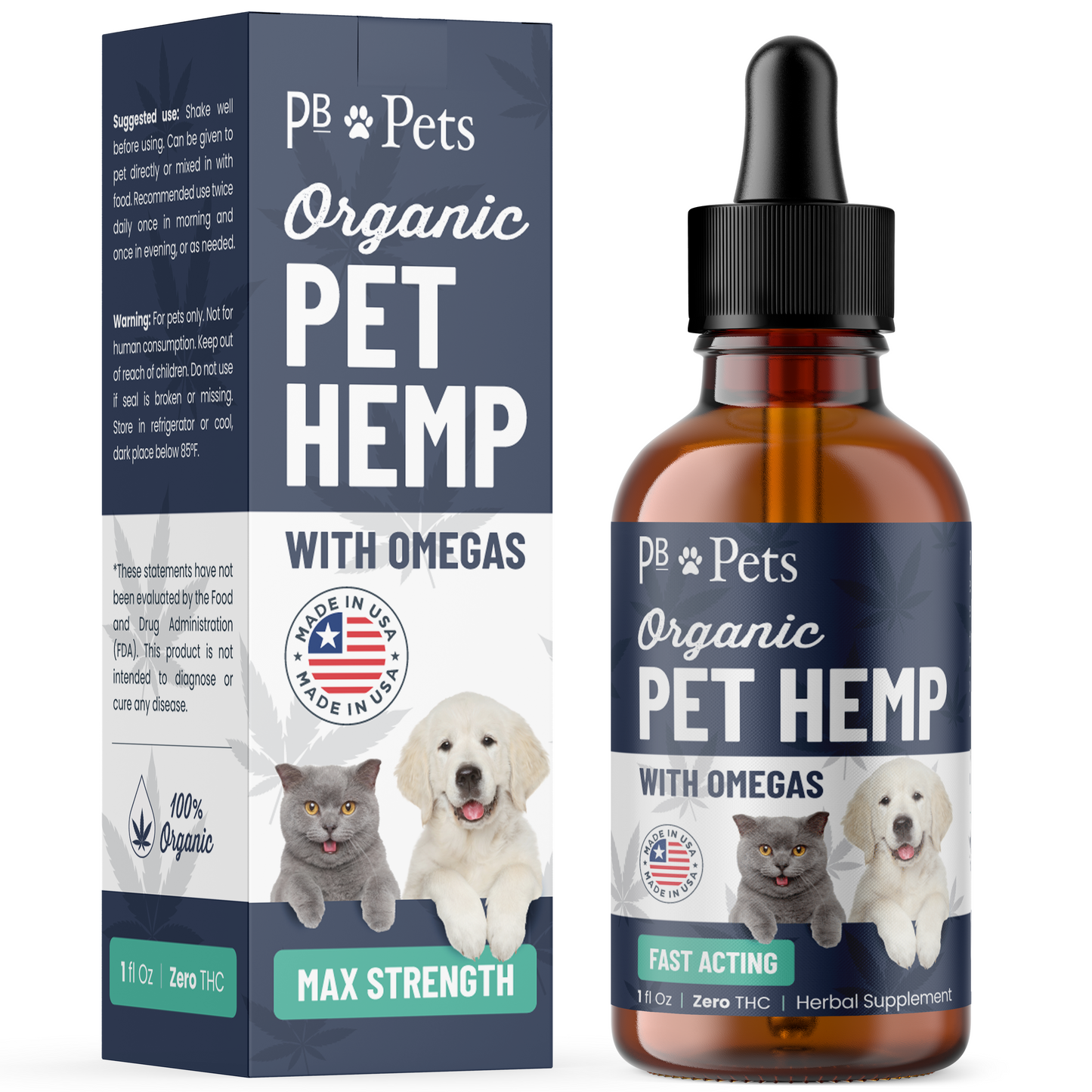 PB Pets Hemp Oil